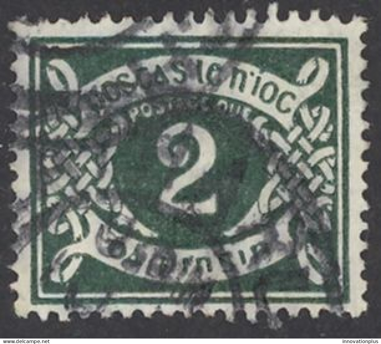 Ireland Sc# J3 Used (a) 1925 2p Postage Due - Segnatasse