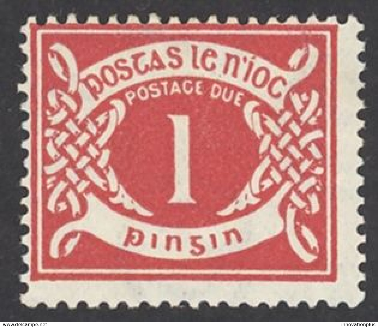 Ireland Sc# J2 MH 1925 1p Postage Due - Segnatasse