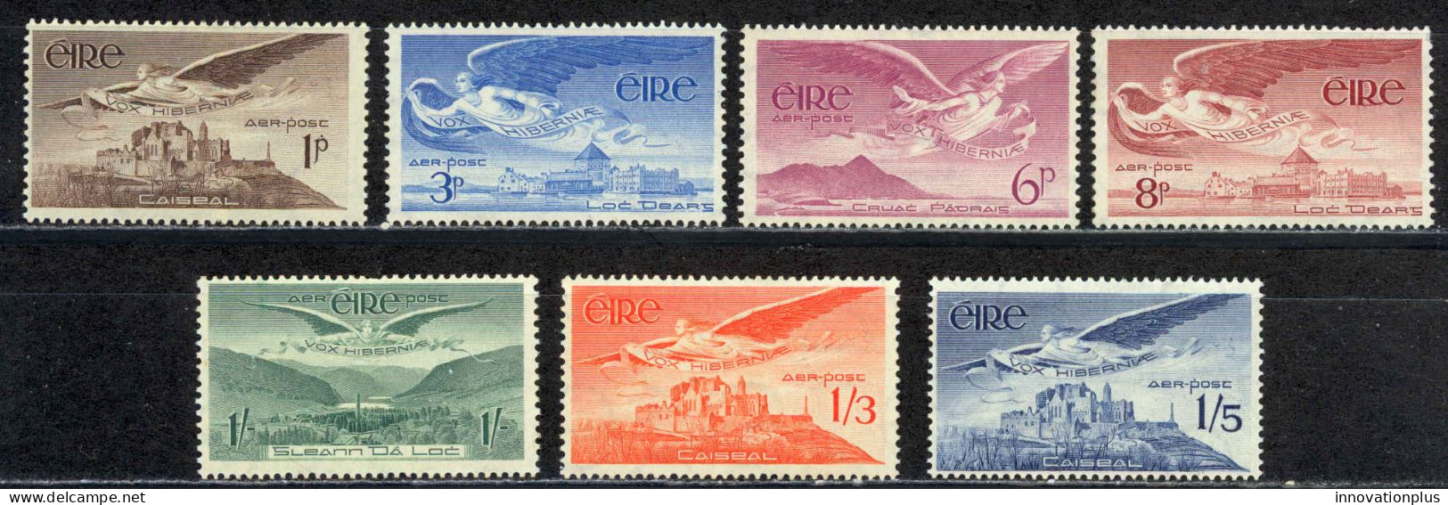 Ireland Sc# C1-C7 MH 1948-1965 Air Post - Posta Aerea