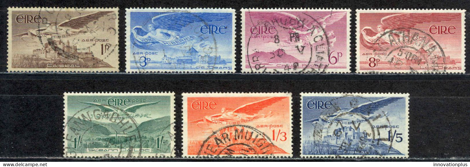 Ireland Sc# C1-C7 Used (a) 1948-1965 Air Post - Airmail