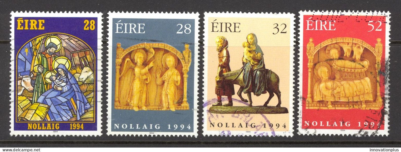 Ireland Sc# 948-951 Used 1994 Christmas - Usados
