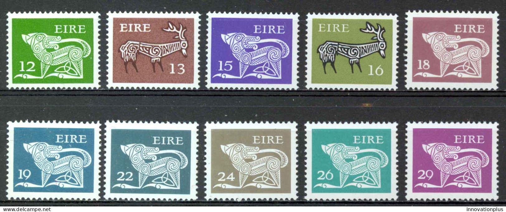 Ireland Sc# 466-475 MH 1979 Definitives - Nuovi