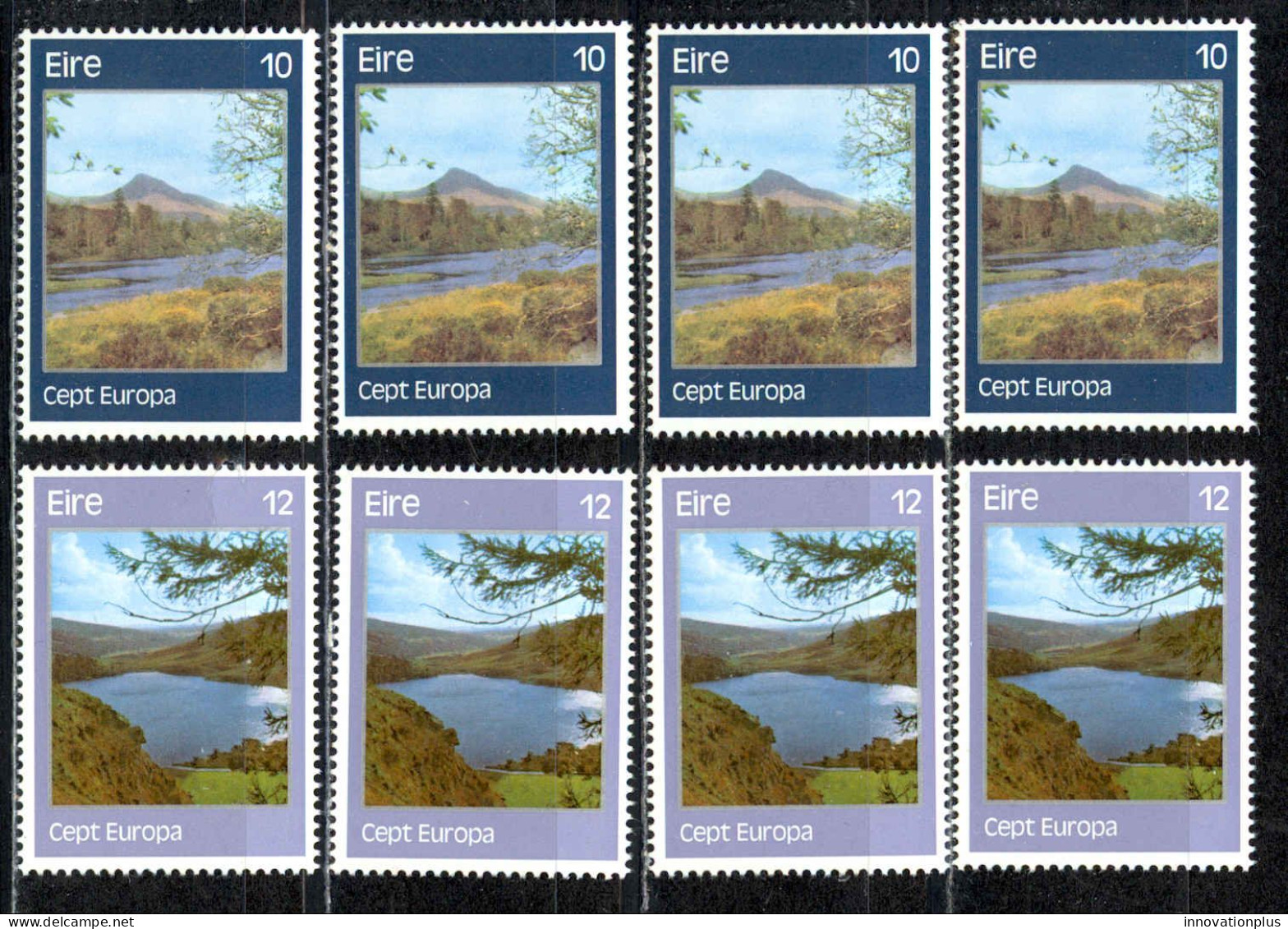 Ireland Sc# 413-414 MNH Lot/4 1977 Europa - Nuovi