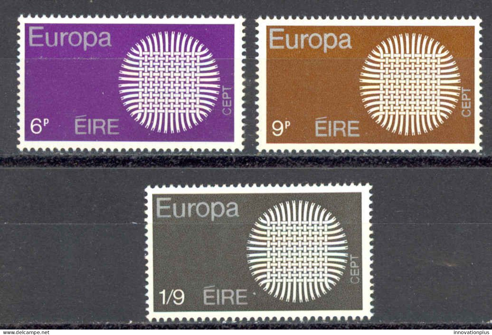 Ireland Sc# 279-281 MNH 1970 Europa - Nuovi