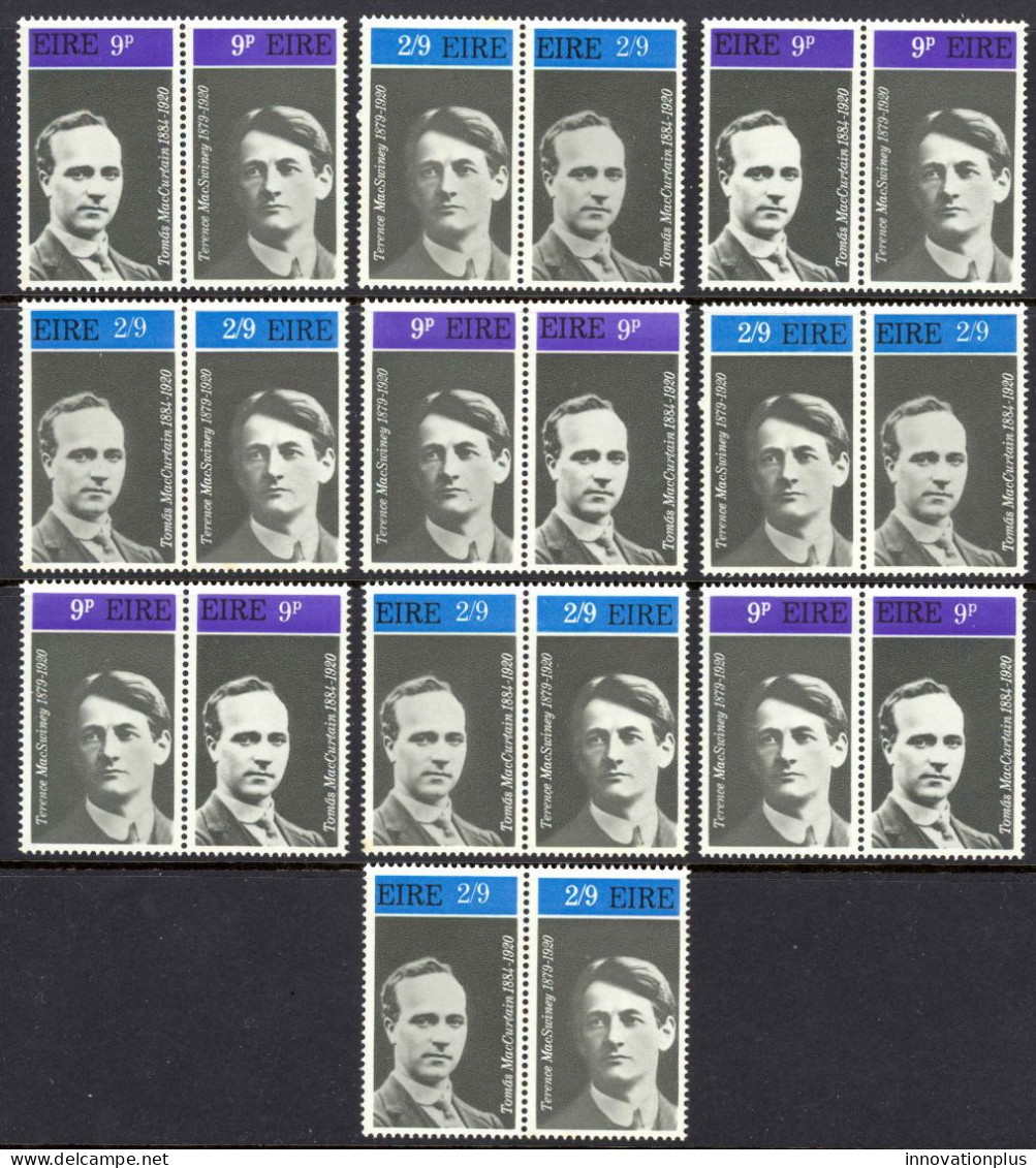 Ireland Sc# 285a-287a MNH Lot/5 1970 50th Memorial - Nuovi