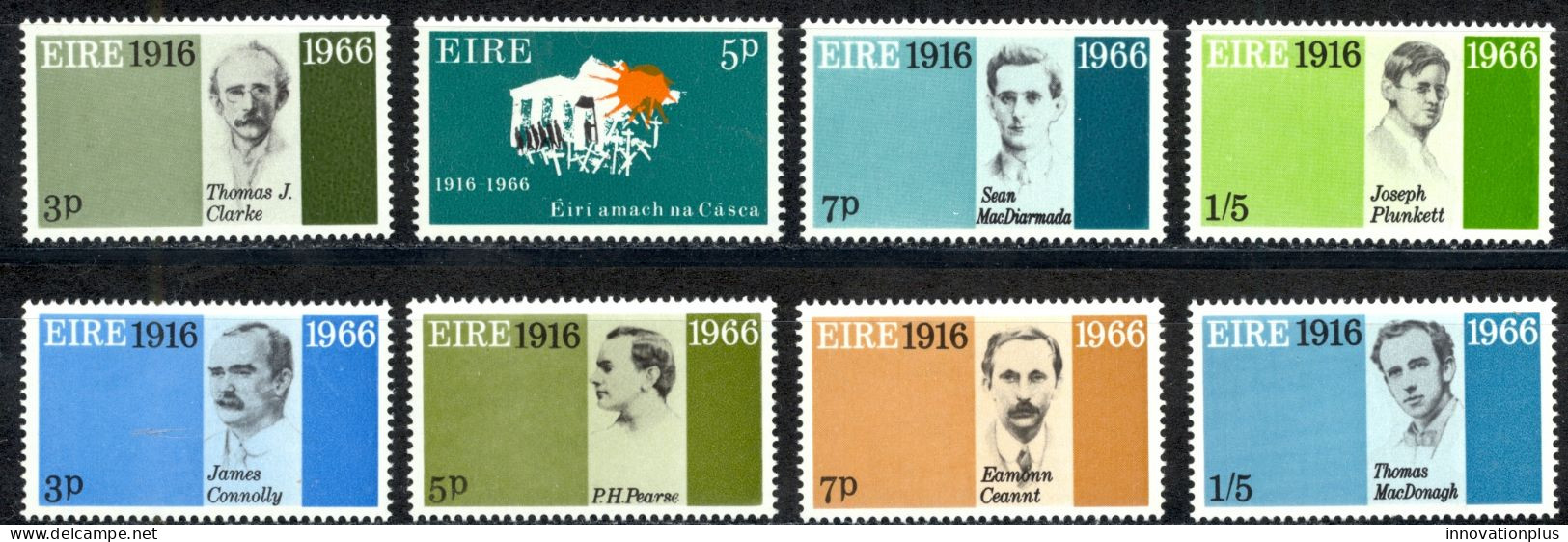 Ireland Sc# 206-213 MH 1966 People - Ungebraucht