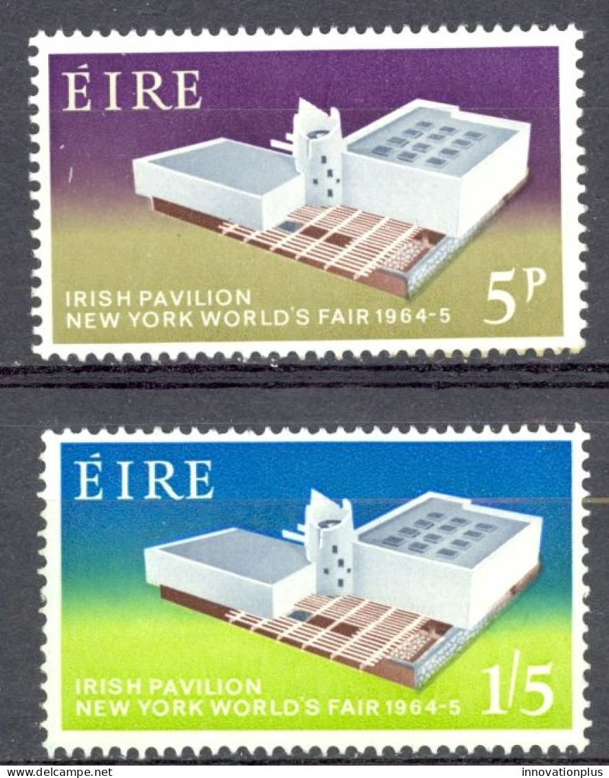 Ireland Sc# 194-195 MH 1964 New York World's Fair - Nuovi