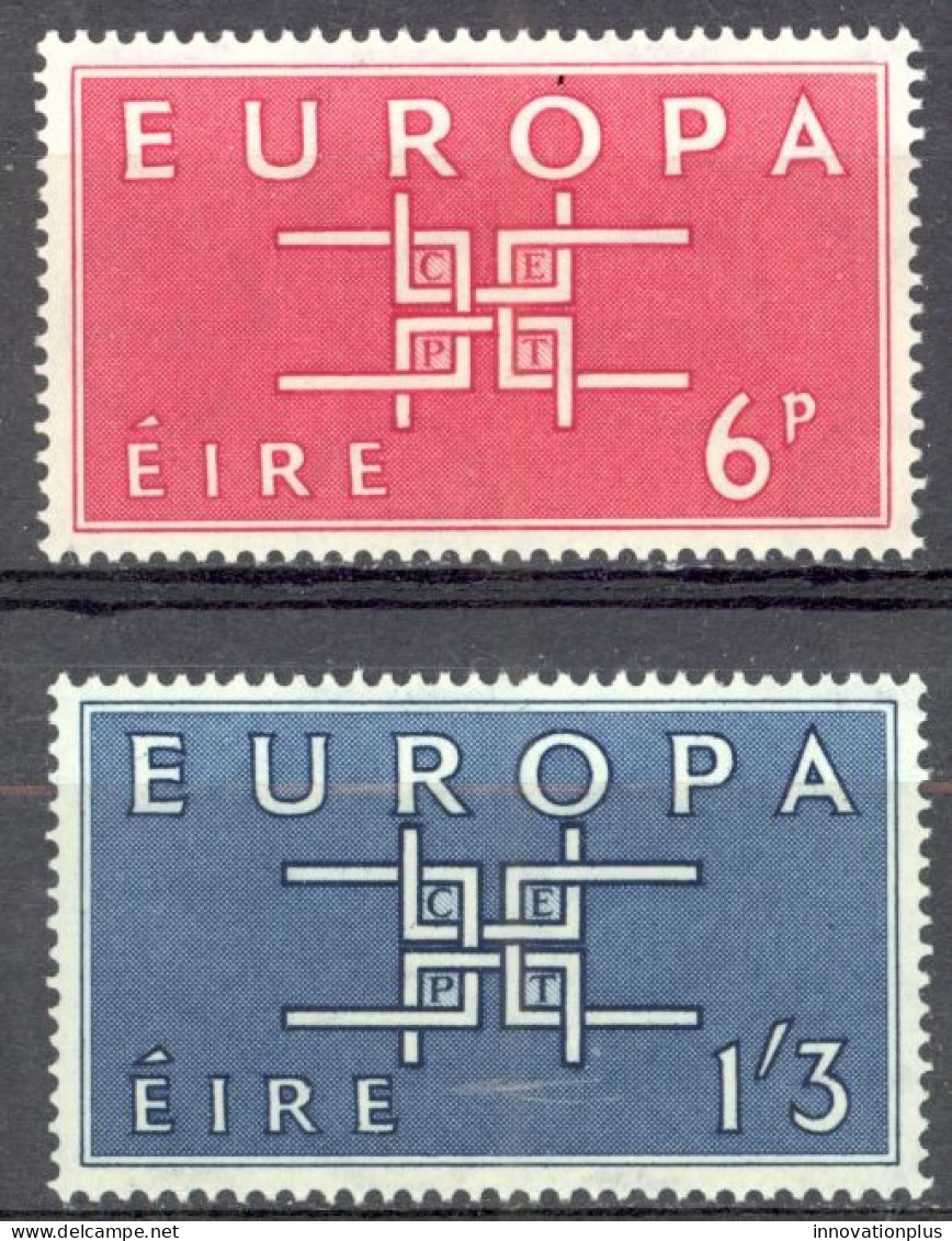 Ireland Sc# 188-189 MH 1963 Europa - Nuovi