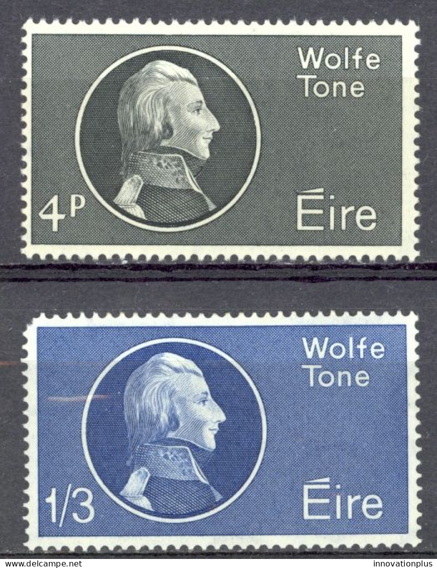 Ireland Sc# 192-193 MNH 1964 Wolfe Tone - Ongebruikt