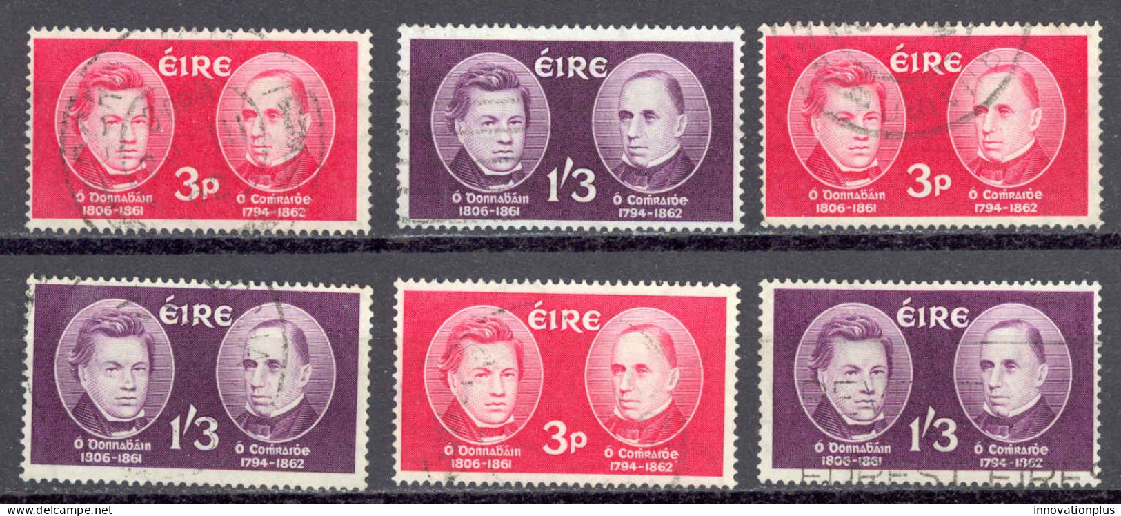 Ireland Sc# 182-183 Used Lot/3 1962 John O'Donovan & Eugene O'Curry - Used Stamps