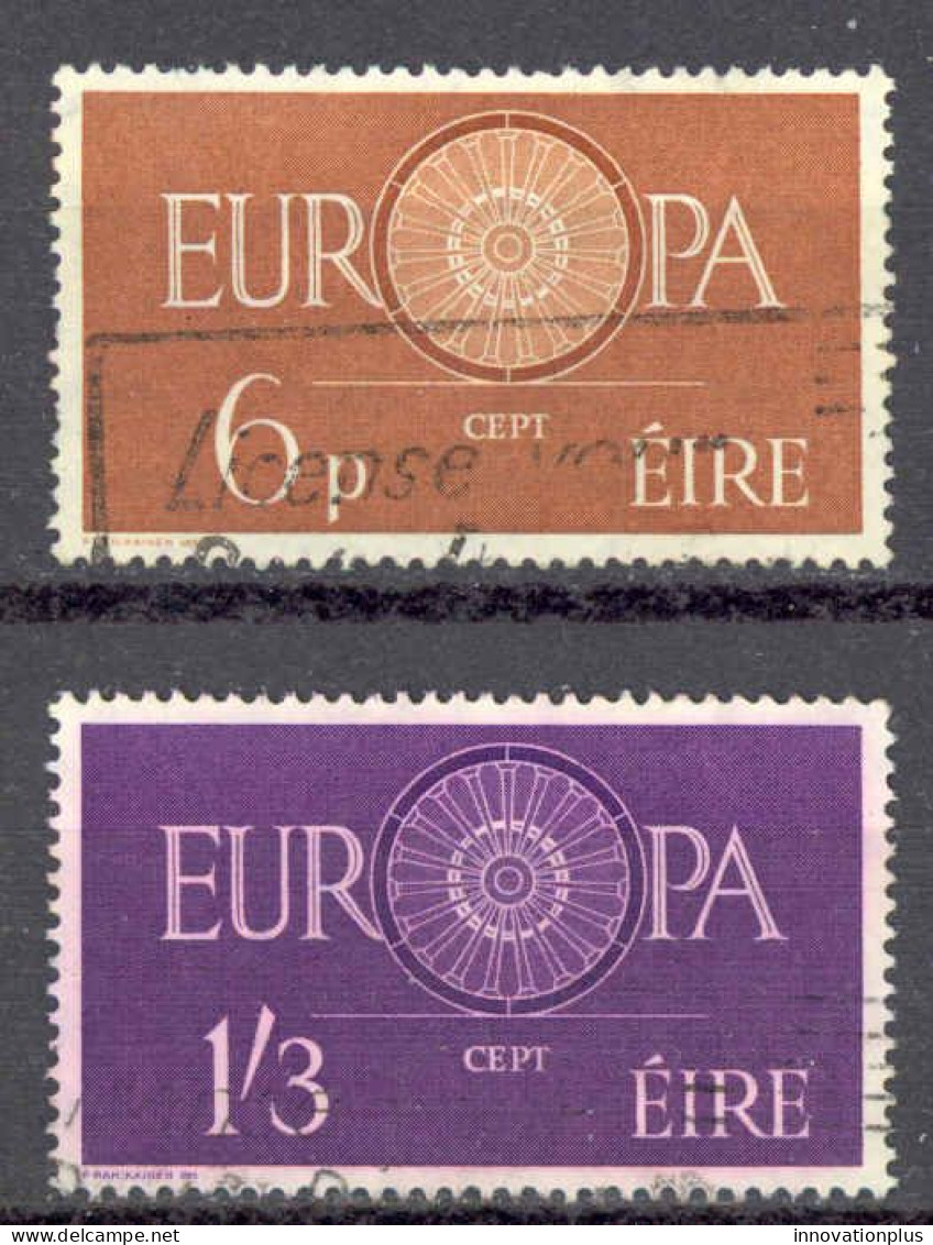 Ireland Sc# 175-176 Used (a) 1960 Eutopa - Gebruikt