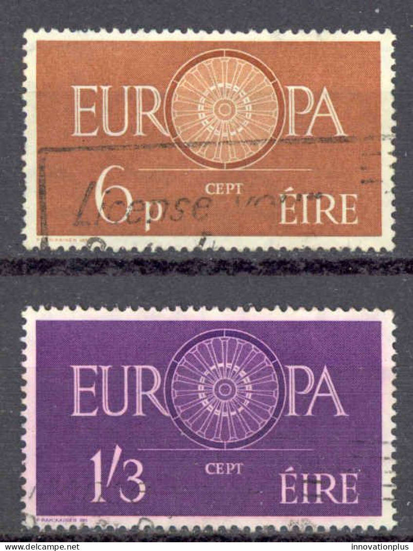 Ireland Sc# 175-176 Used (a) 1960 Eutopa - Usati