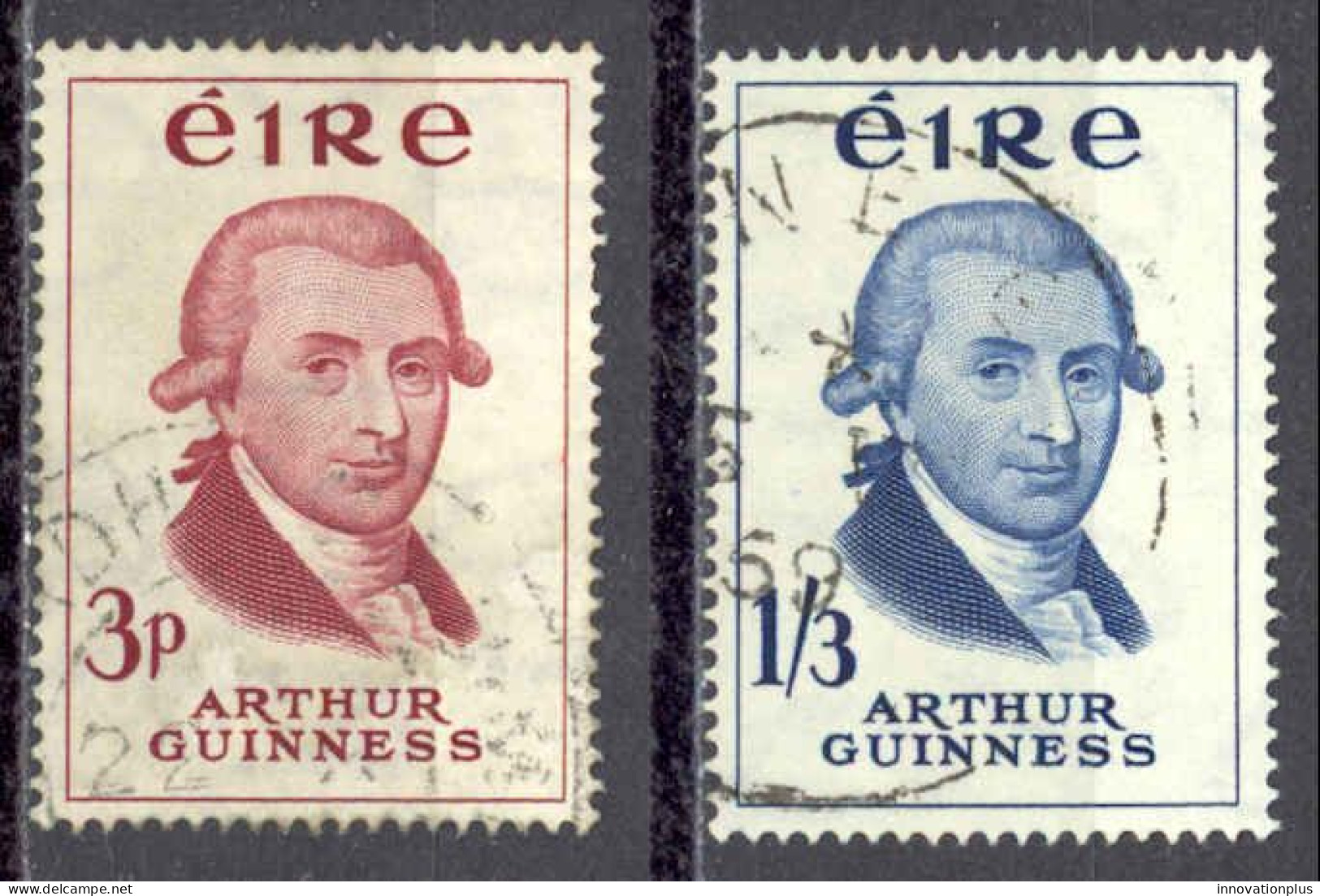 Ireland Sc# 171-172 Used (a) 1959 Arthur Guinness - Used Stamps