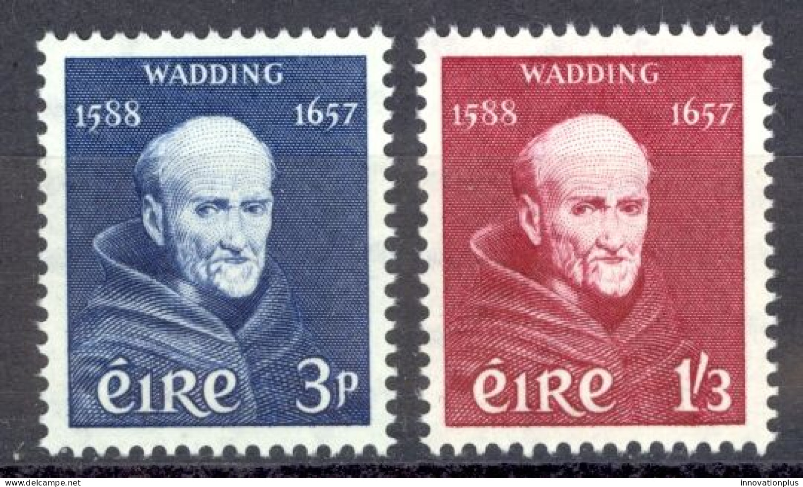 Ireland Sc# 163-164 MNH 1957 Father Luke Wadding - Nuovi