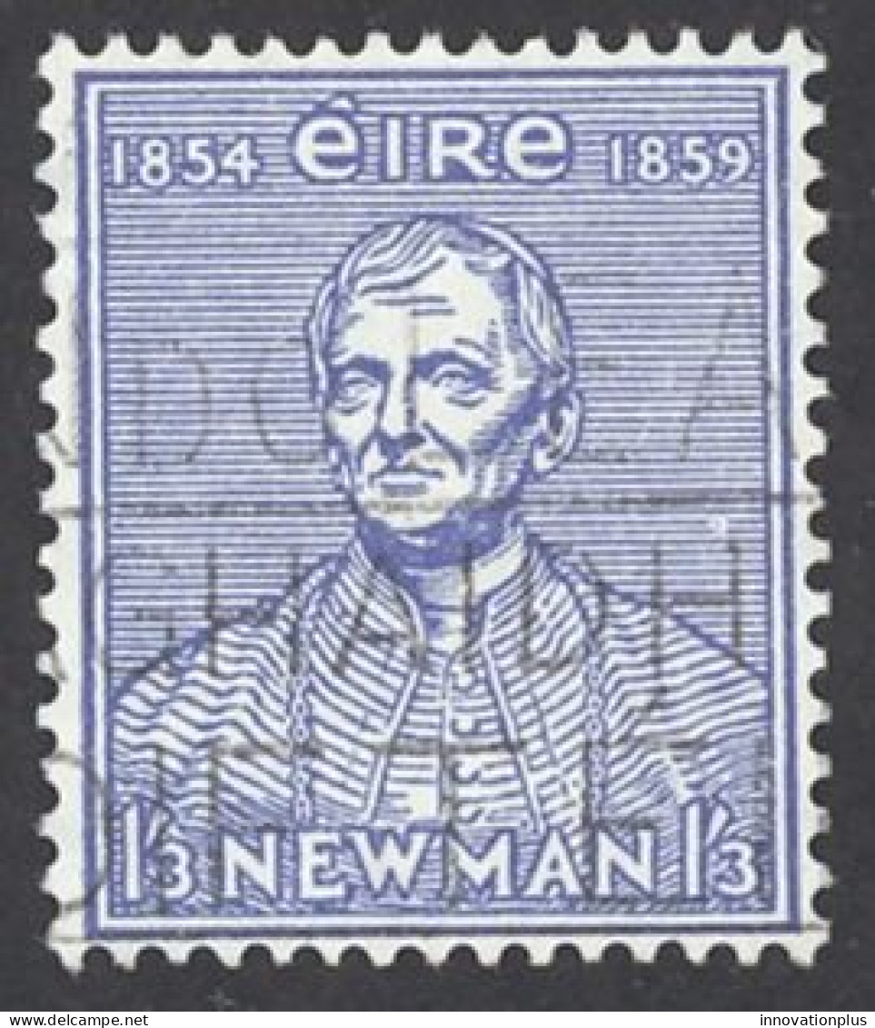 Ireland Sc# 154 Used (a) 1954 1sh3p John Henry Cardinal Newman - Gebraucht