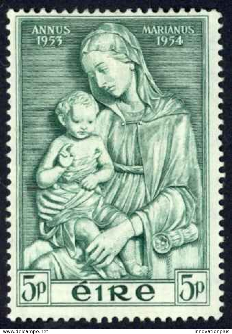 Ireland Sc# 152 MH 1954 Madonna By Della Robbia - Unused Stamps