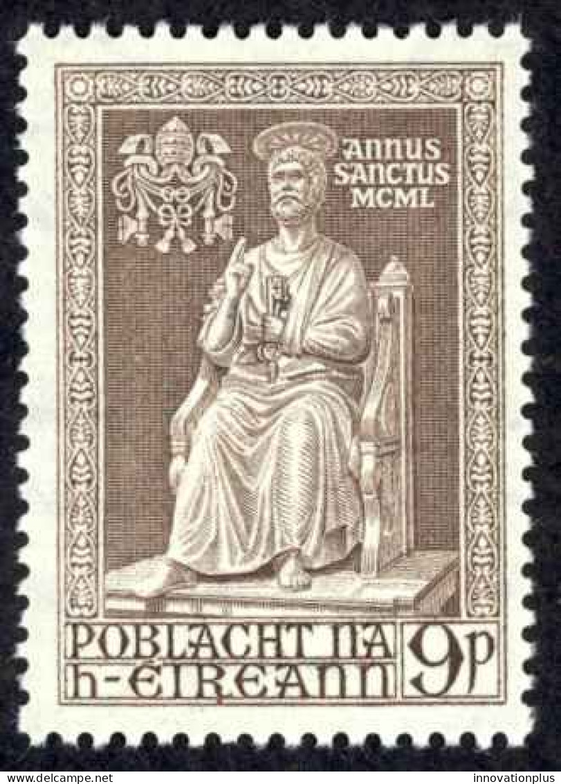 Ireland Sc# 144 MNH 1950 9p St. Peter Statue - Ungebraucht