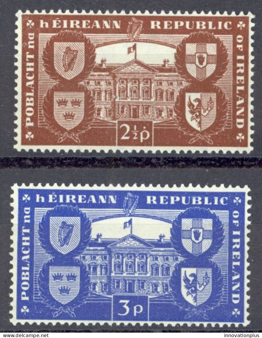 Ireland Sc# 139-140 MH 1949 Leinster House - Neufs