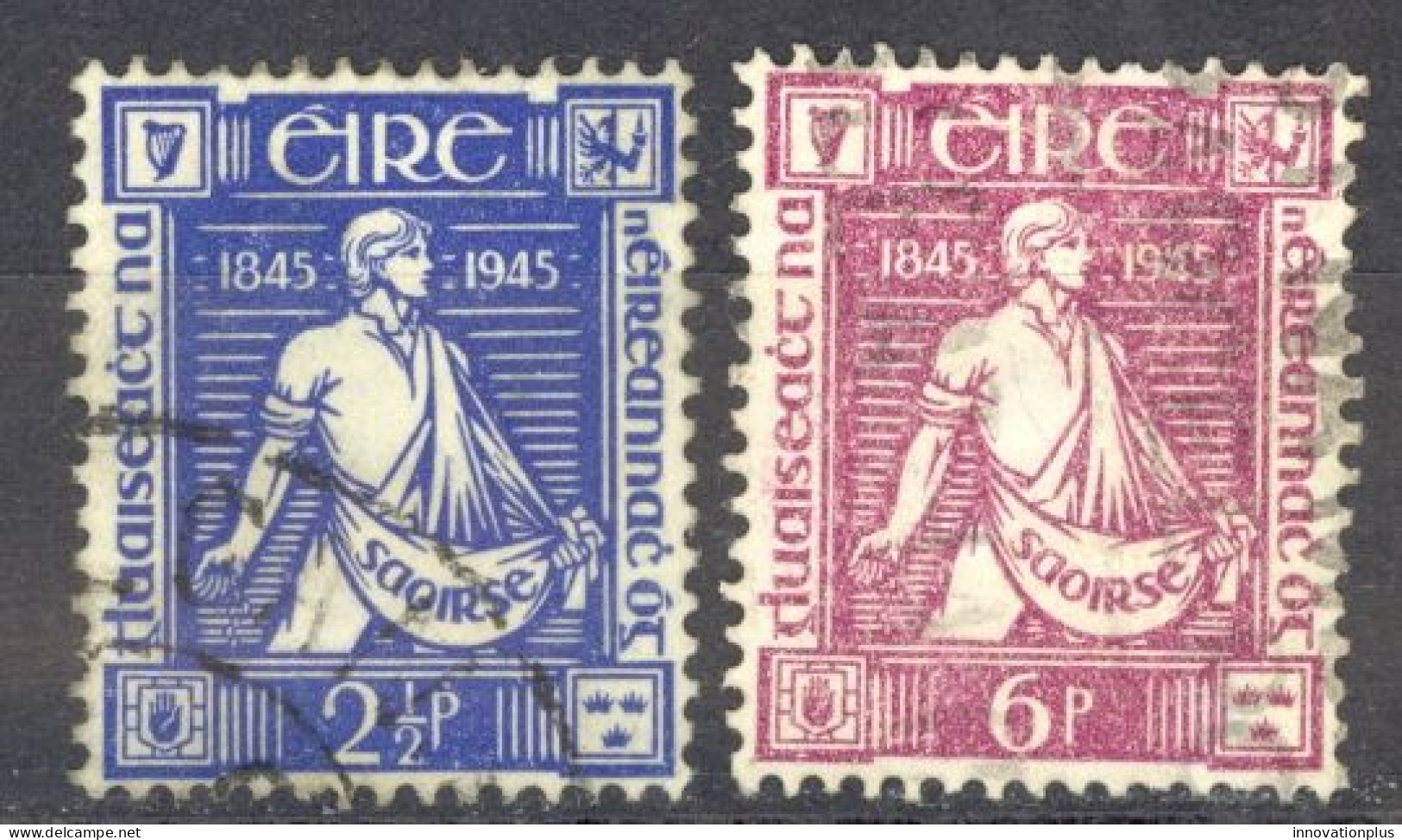 Ireland Sc# 131-132 Used (a) 1945 Sower - Used Stamps