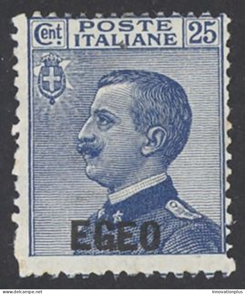 Italy Agean Is. Sc# 1 MH 1912 25c Overprint - Egée