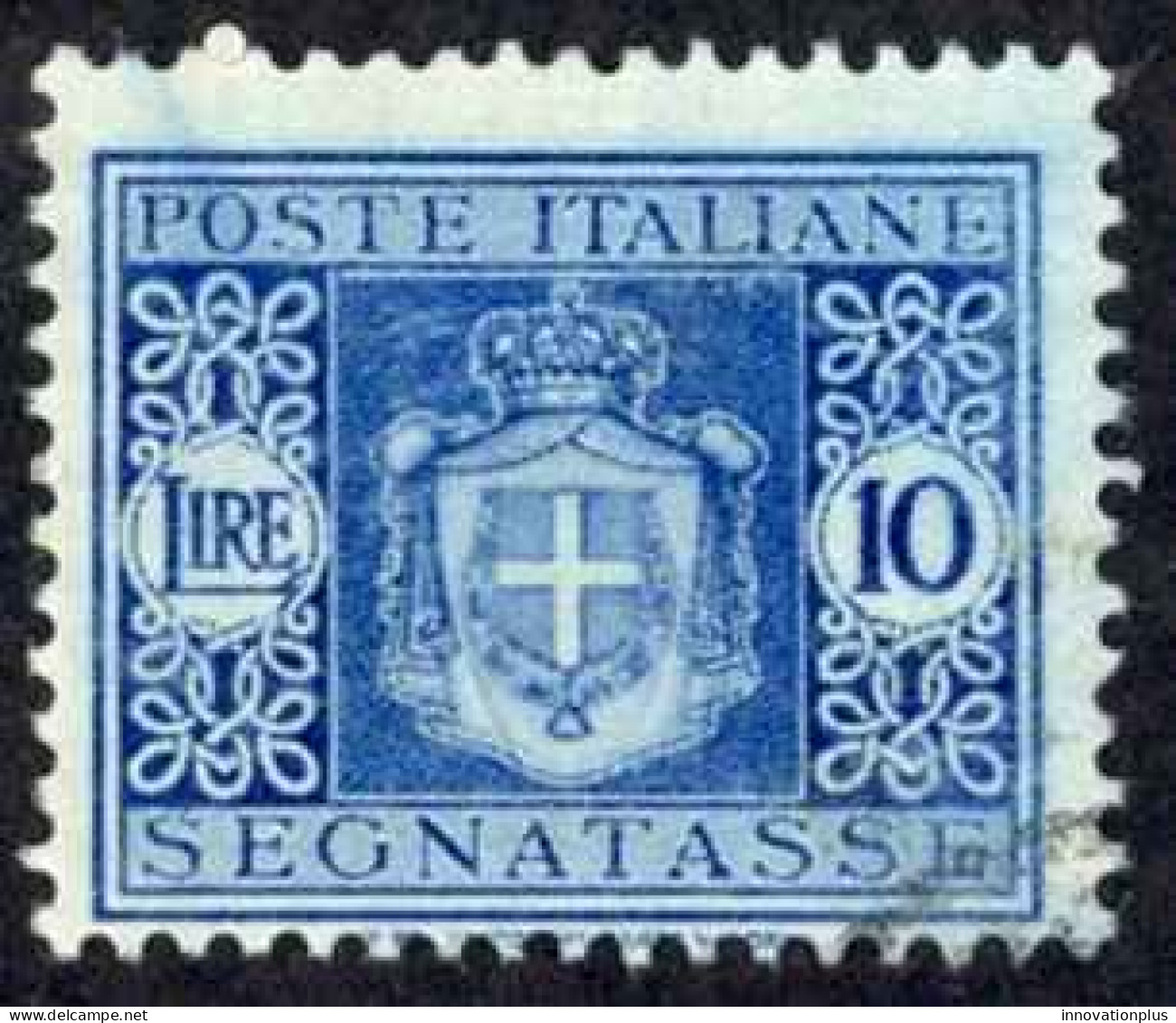 Italy Sc# J63 Used (b) (wmk 277) 1945-1946 10l Postage Due - Portomarken