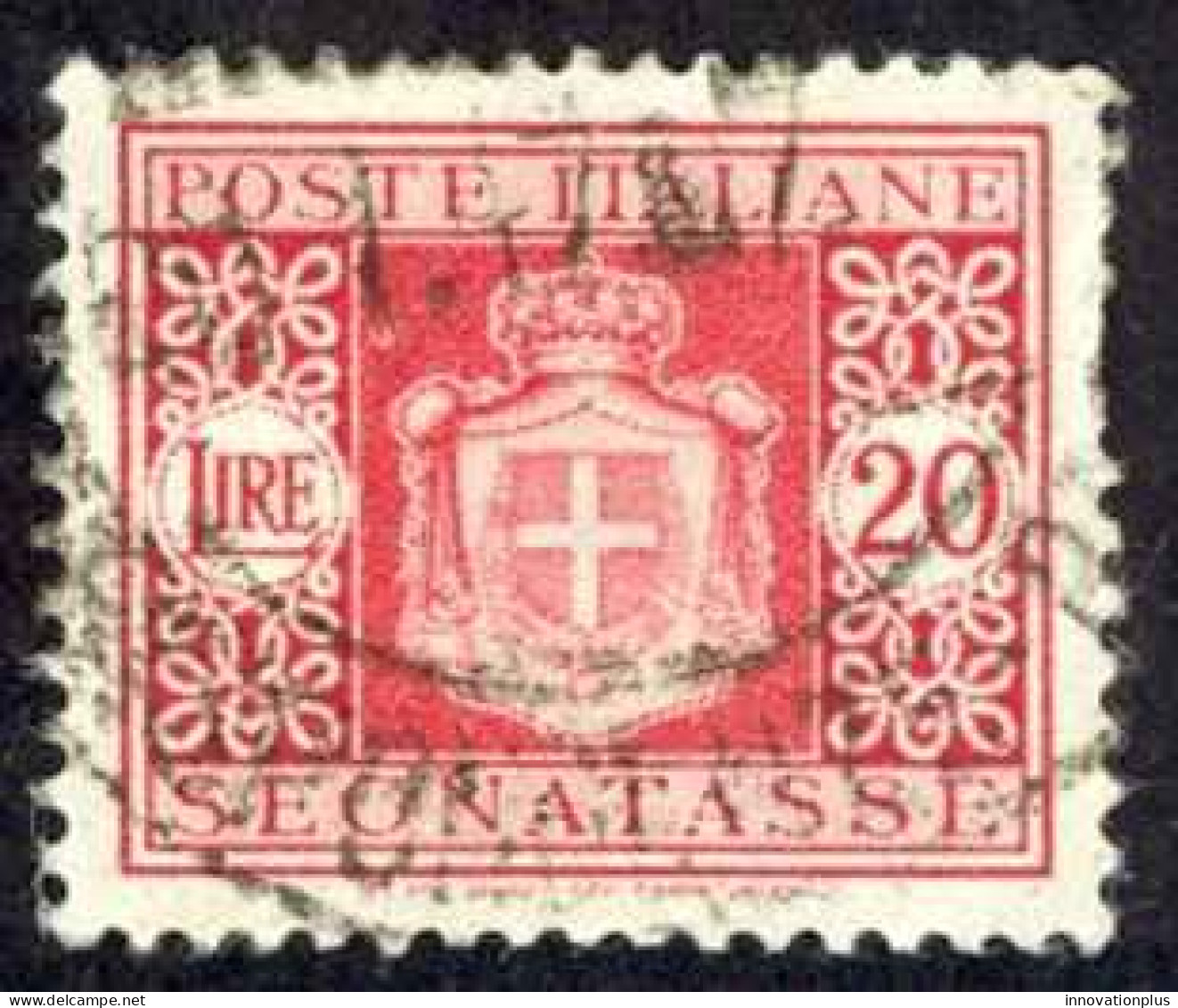 Italy Sc# J40 Used 1934 20l Postage Due - Postage Due