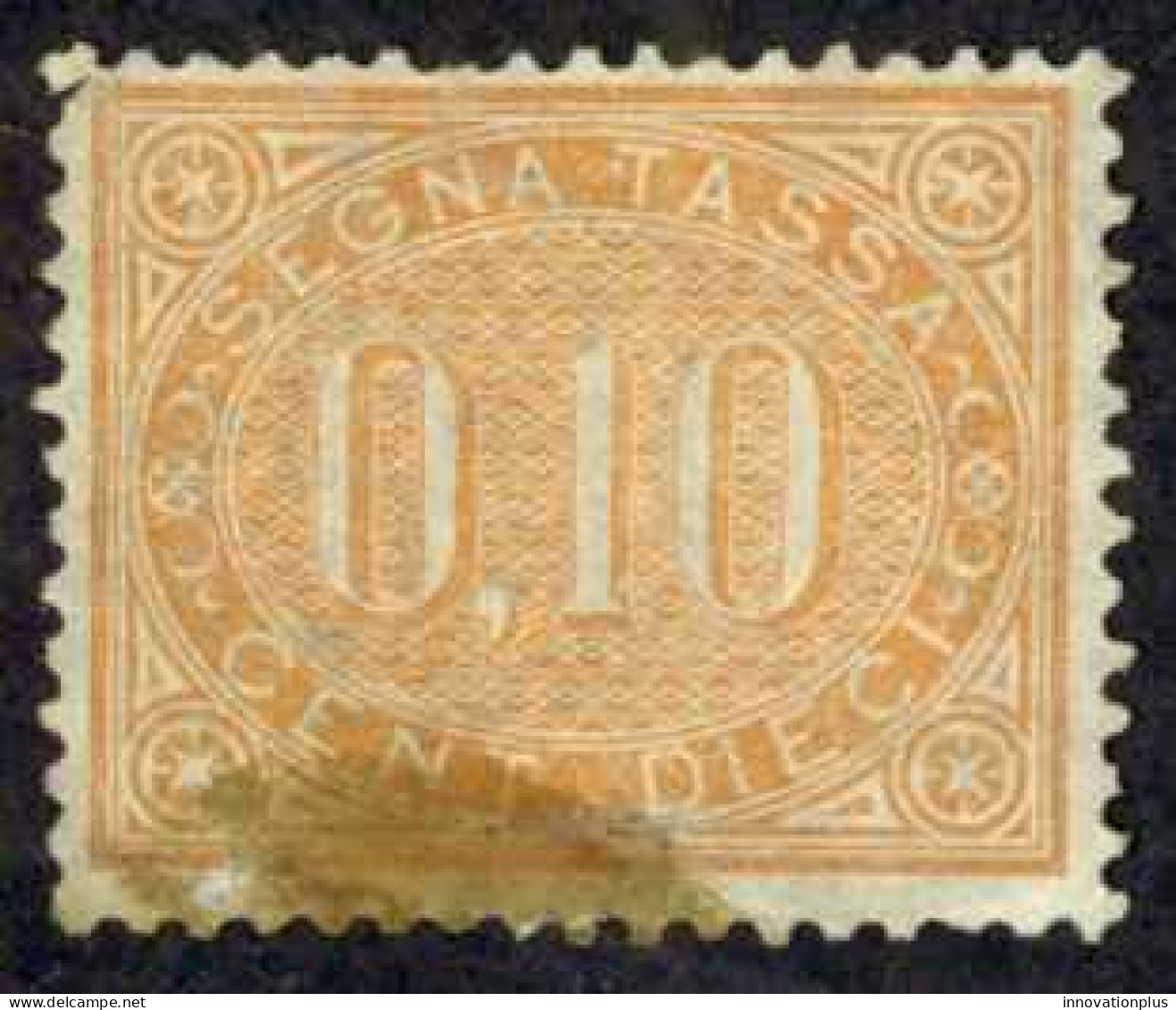 Italy Sc# J2 Mint CULL (stain No Gum) 1869 Postage Due - Segnatasse