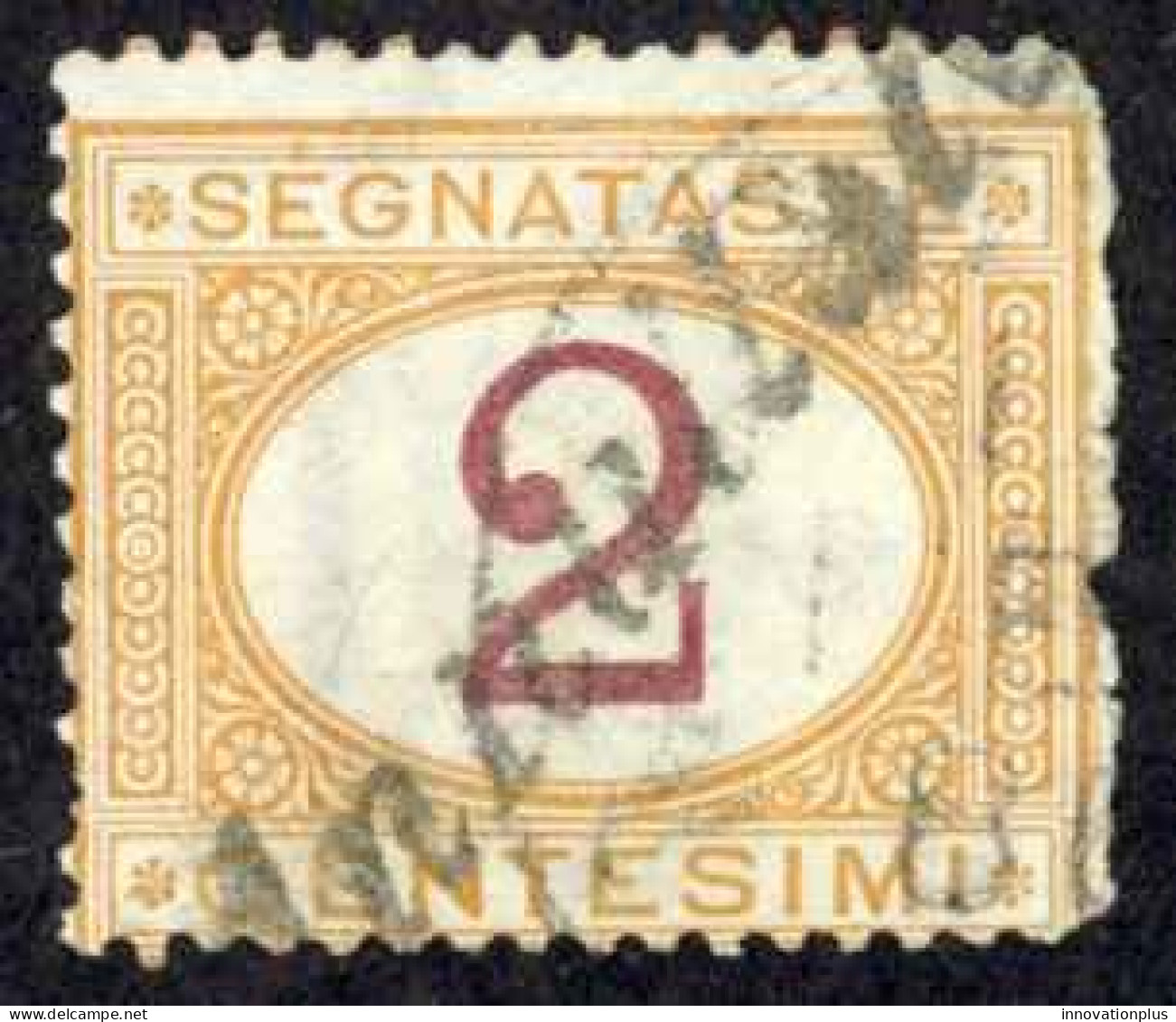 Italy Sc# J4 Used (a) 1870-1925 2c Postage Due - Taxe