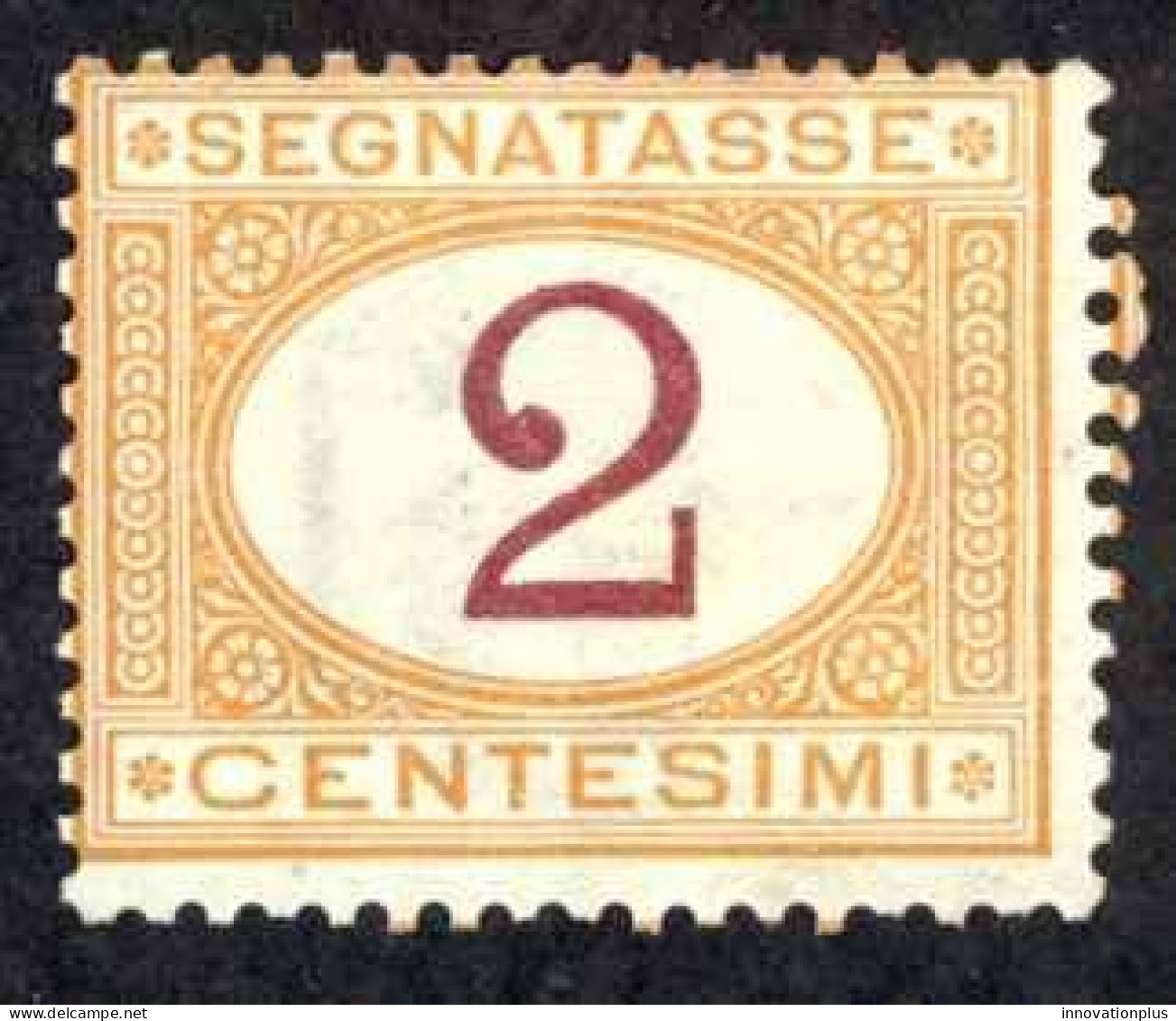 Italy Sc# J4 MH 1870-1925 2c Postage Due - Segnatasse