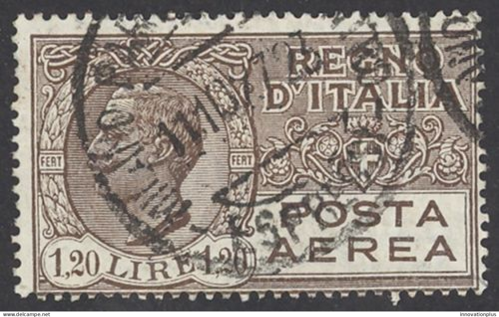 Italy Sc# C7 Used 1927 1.20l Air Post - Airmail