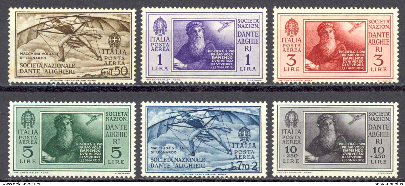 Italy Sc# C28-C33 MH 1932 Air Post - Luftpost