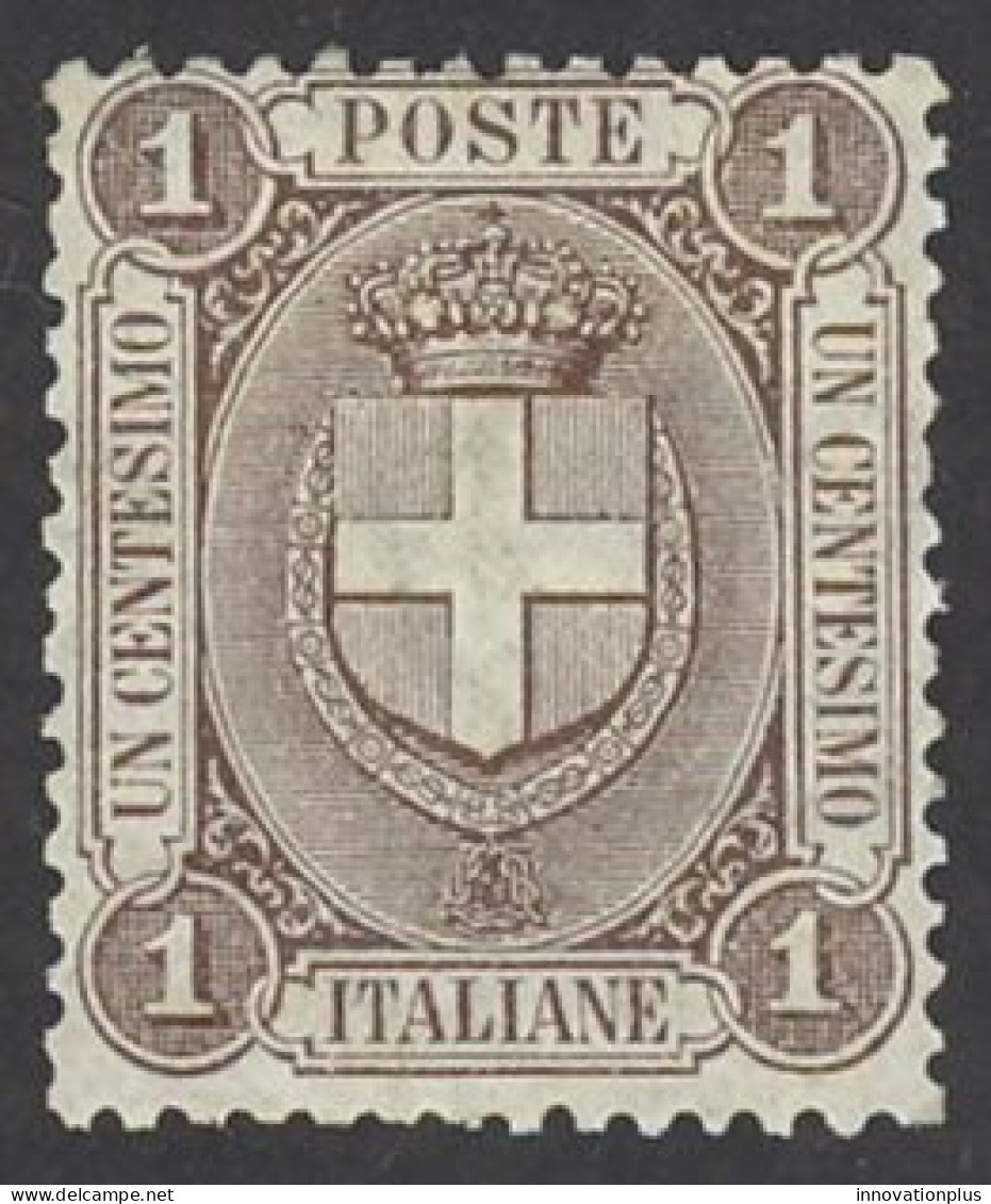 Italy Sc# 73 MH 1896-1897 1c Arms Of Savoy - Ungebraucht