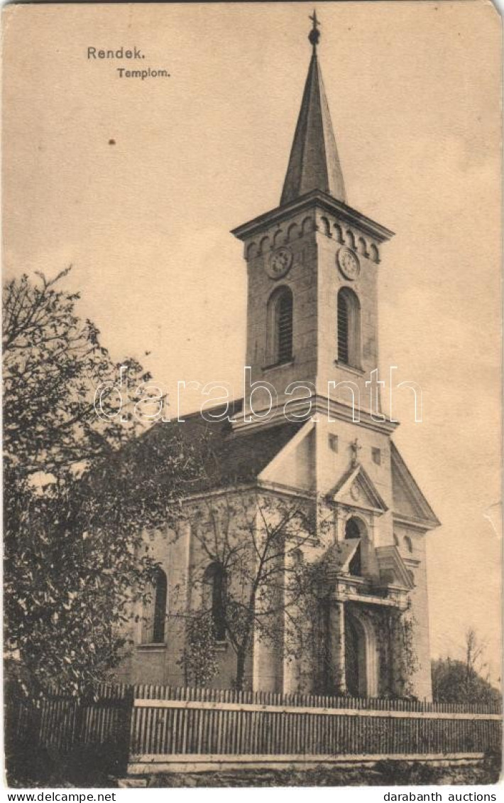 T2/T3 Rendek, Liebing (Répcekethely, Mannersdorf An Der Rabnitz); Templom / Kirche / Church (EK) - Sin Clasificación