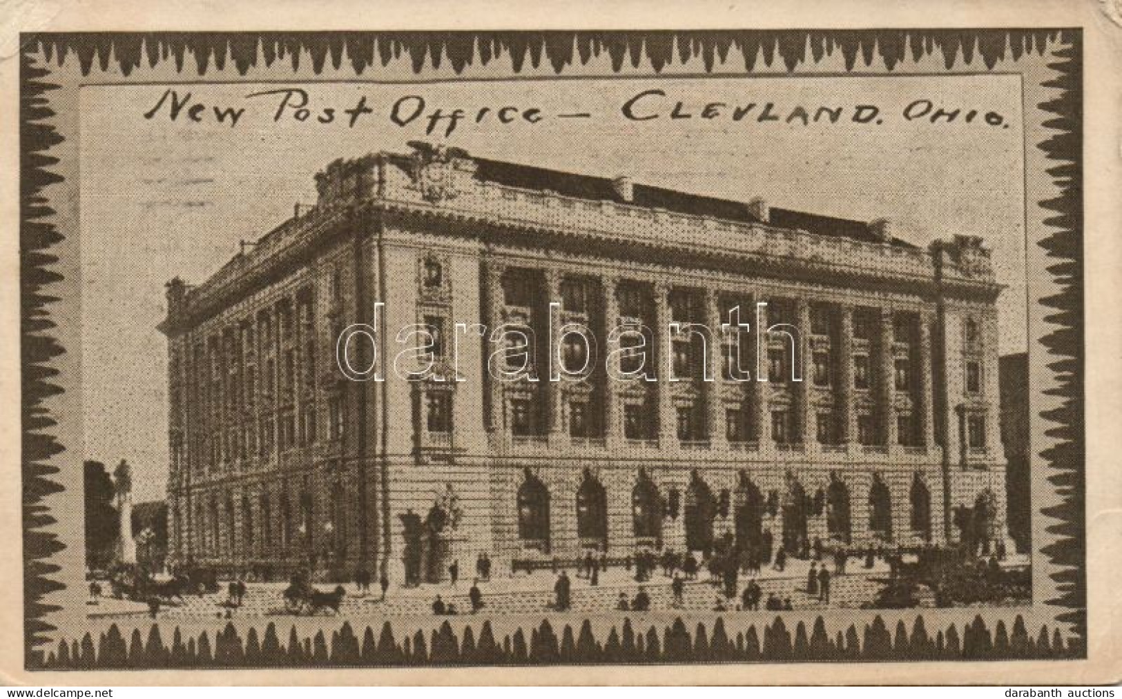 T3/T4 Cleveland New Post Office (small Tear) - Unclassified