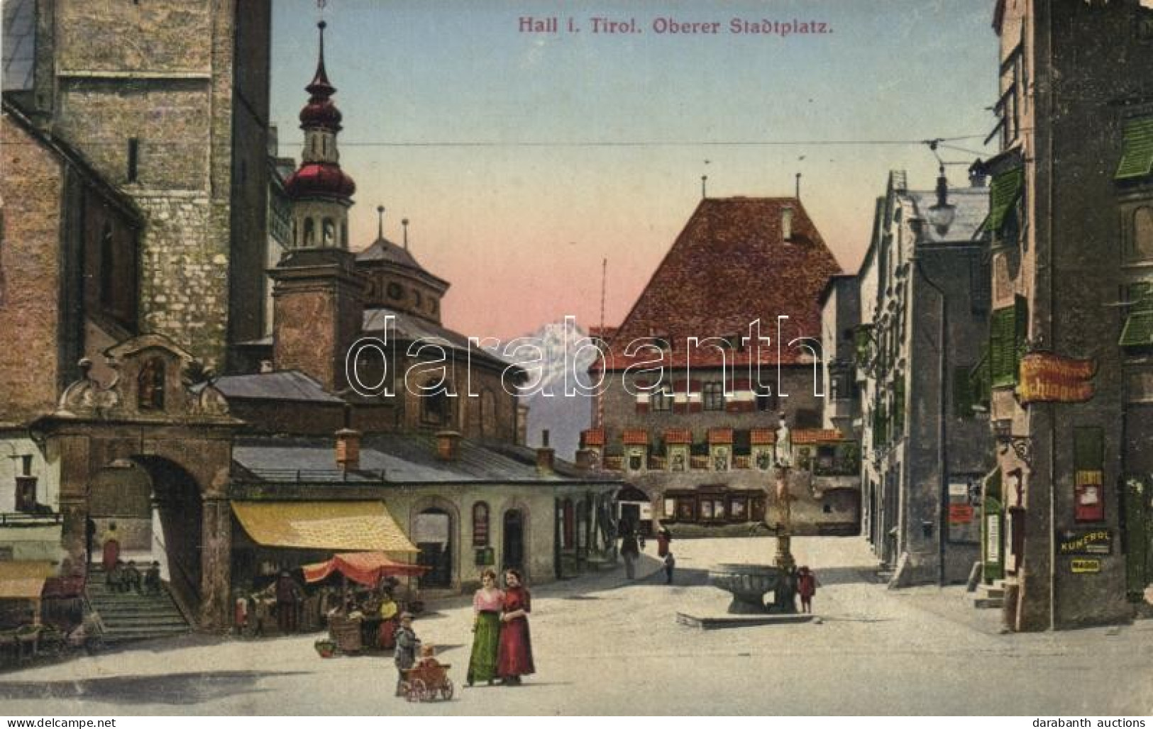 T2/T3 Hall In Tirol, Oberer Stadtplatz / Square (EK) - Ohne Zuordnung