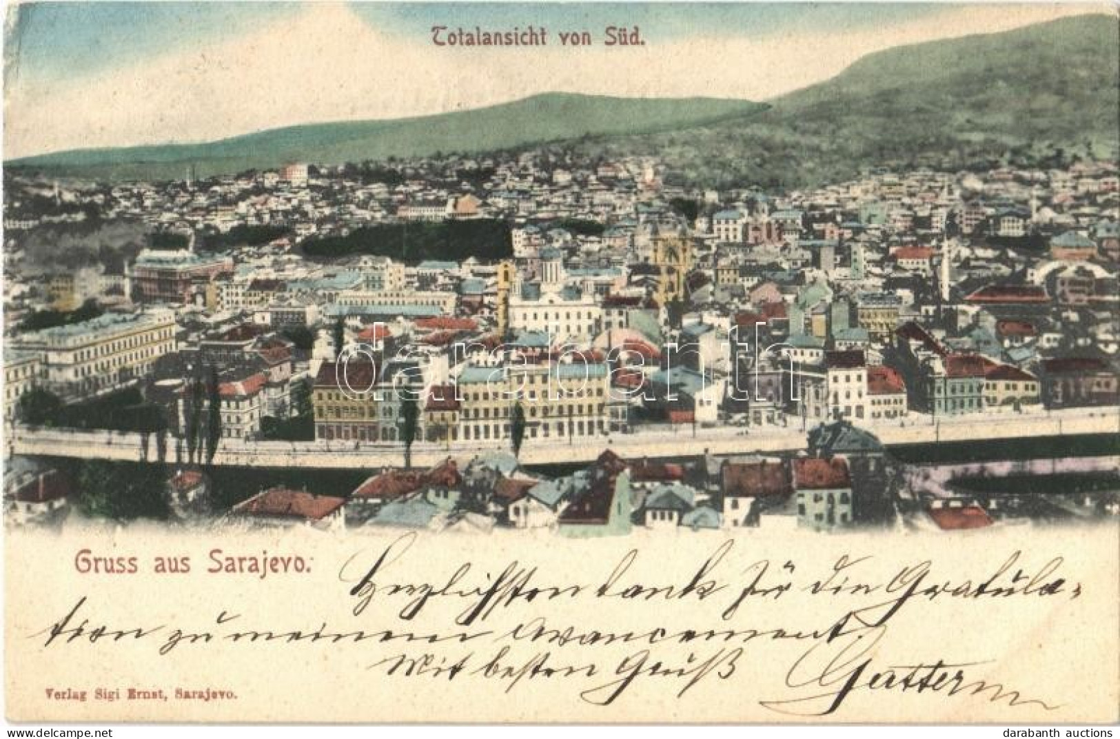 T2/T3 Sarajevo, Totalansicht Von Süd / General View (fl) - Ohne Zuordnung