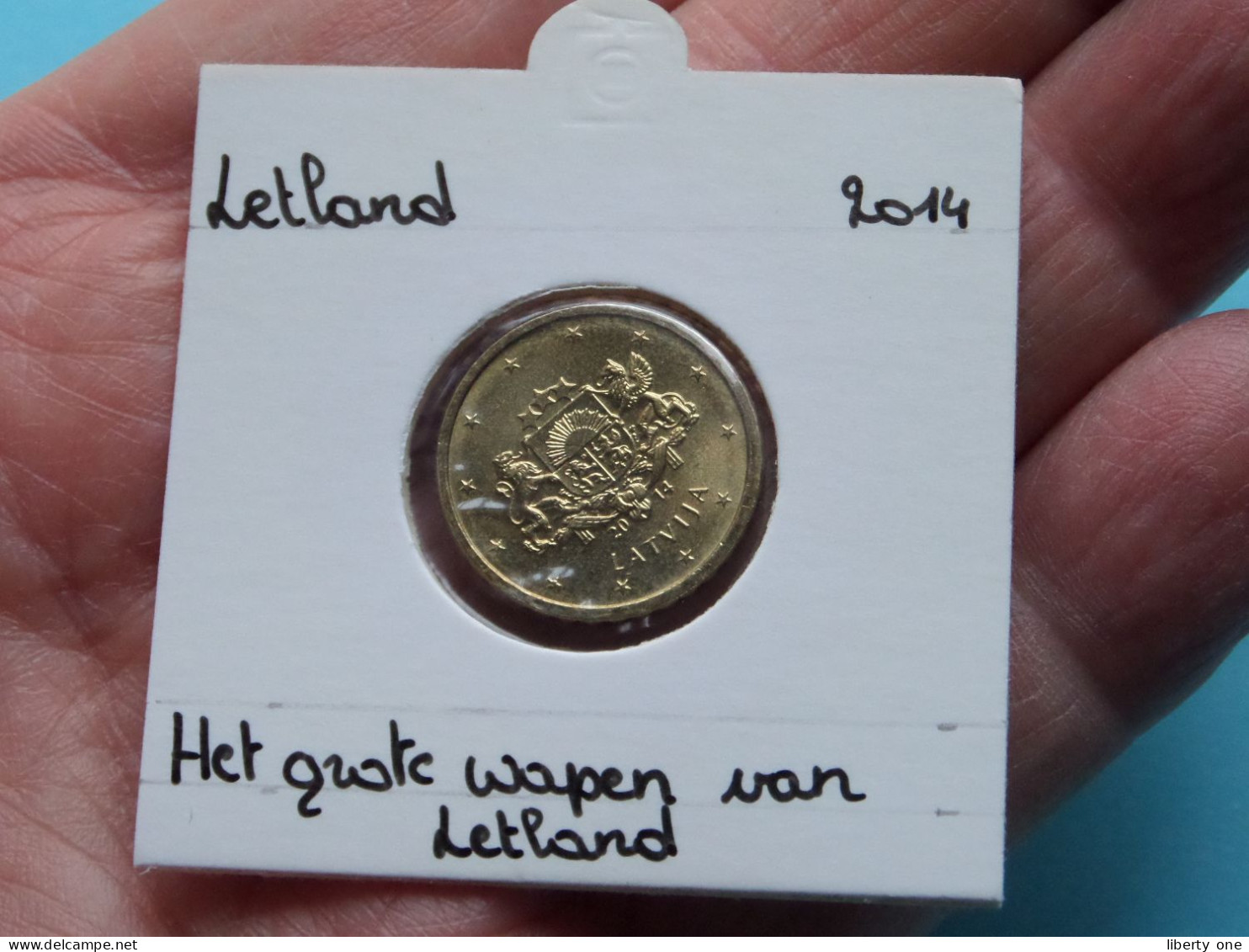 2014 - 10 Eurocent >> Het Grote Wapen Van LETLAND ( Zie / Voir / See > DETAIL > SCANS ) LETLAND ! - Lettland