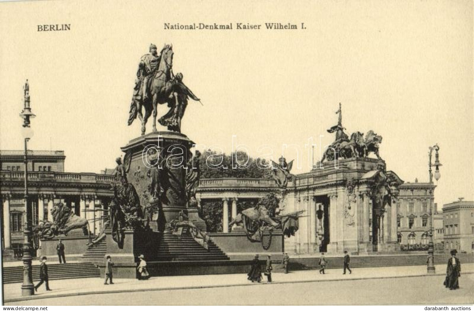 ** T1 Berlin, National-Denkmal Kaiser Wilhelm I. / Monument - Ohne Zuordnung