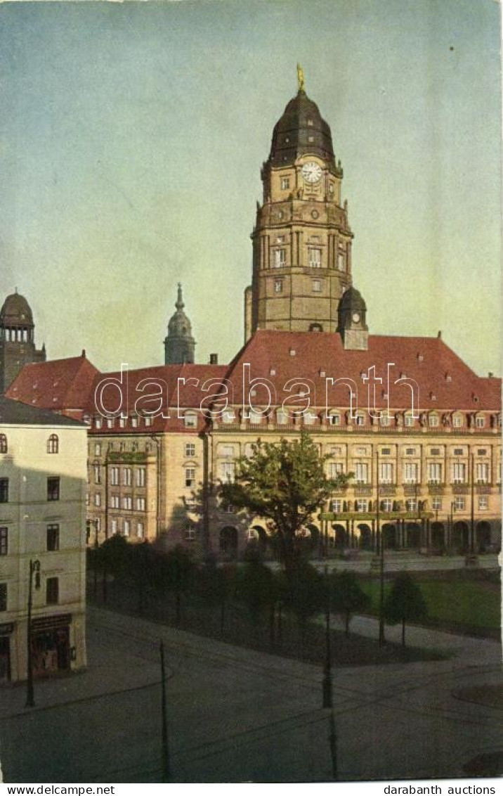 ** T2 Dresden, Neues Rathaus In Der Morgensonne / New Town Hall - Non Classés