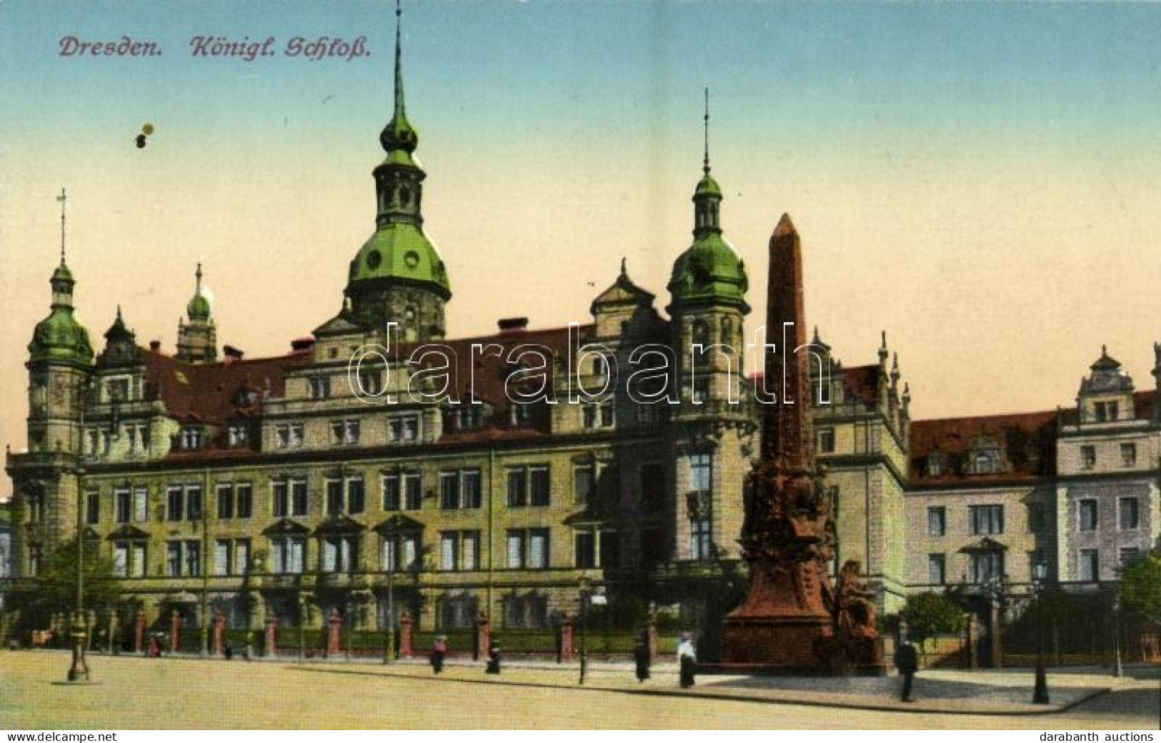 ** T1/T2 Dresden, Königl. Schloss / Royal Palace - Non Classificati