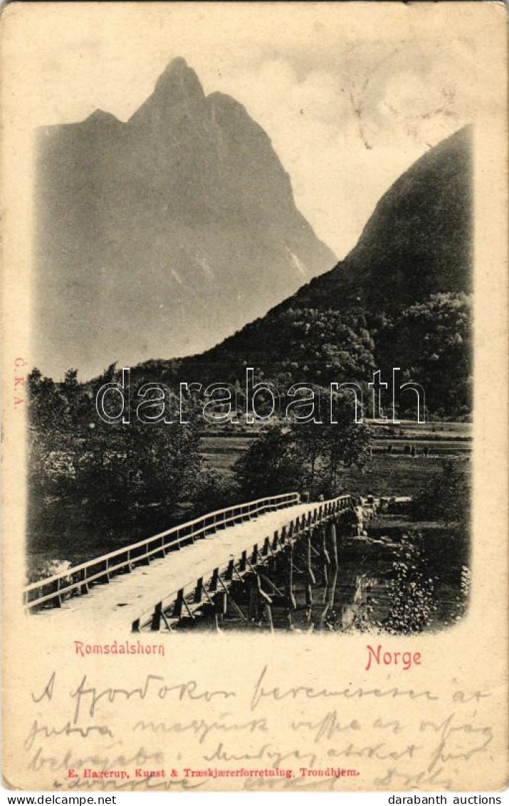 T2/T3 1902 Rauma, Romsdalshorn / Romsdalshornet / Mountain, Bridge (EK) - Non Classés