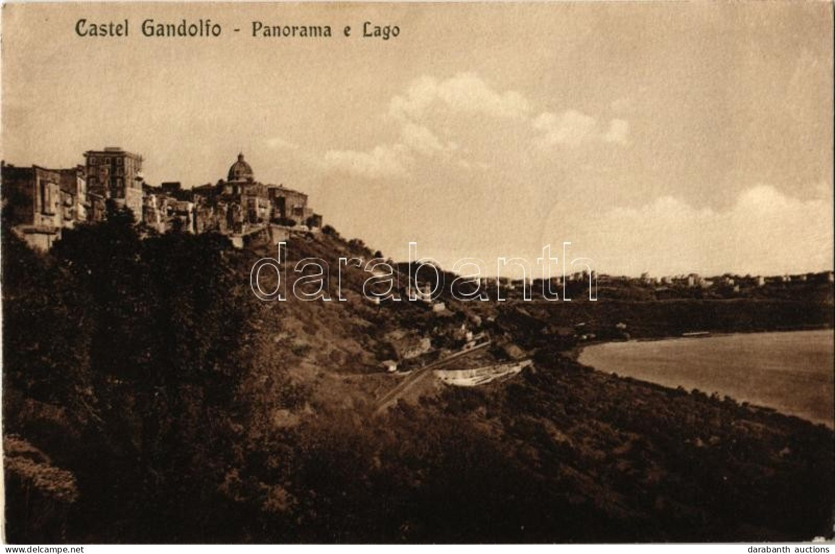 * T2 Castel Gandolfo, Panorama E Lago / General View, Lake - Unclassified