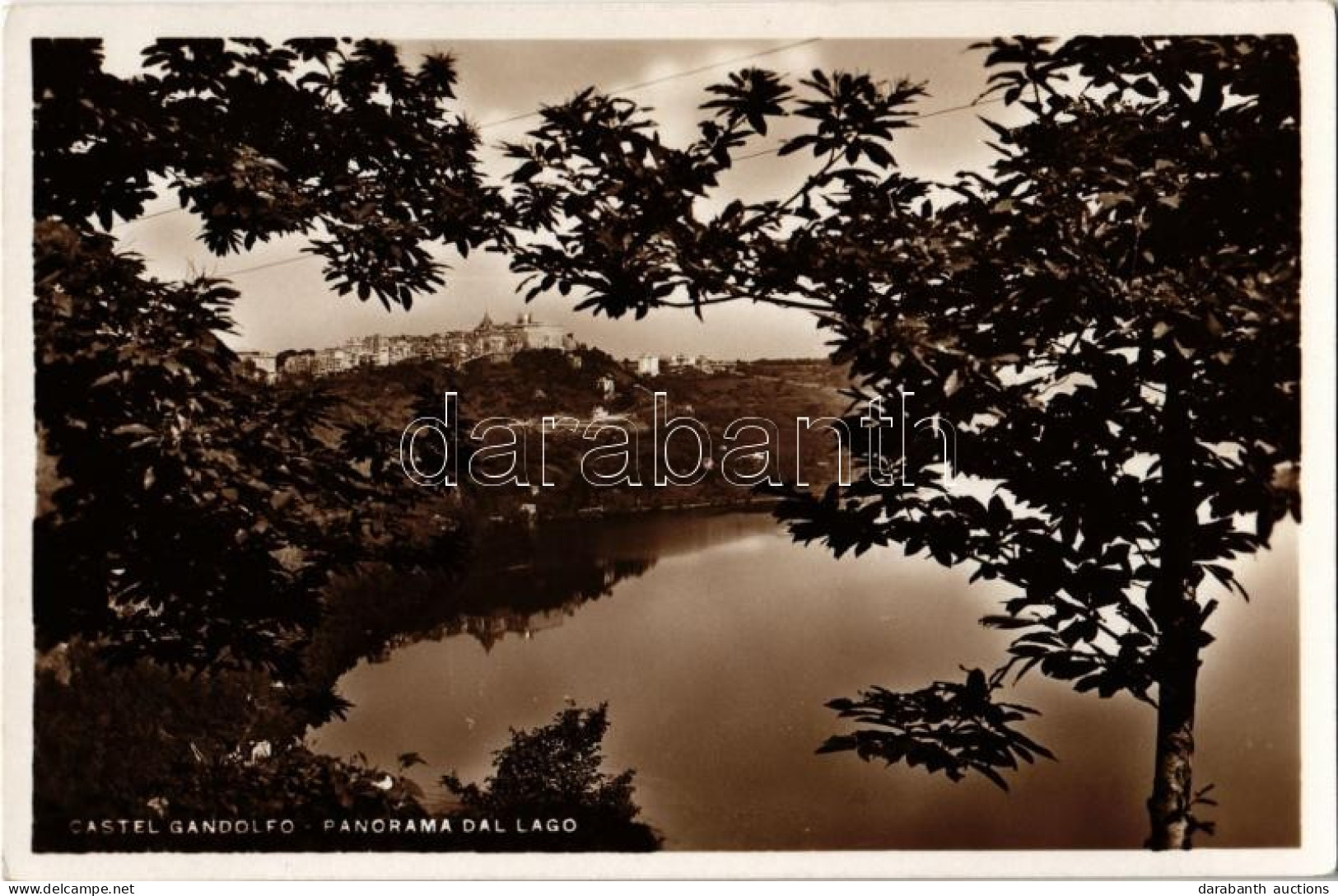 ** T1/T2 Castel Gandolfo, Panorama Dal Lago / Lake, General View - Ohne Zuordnung