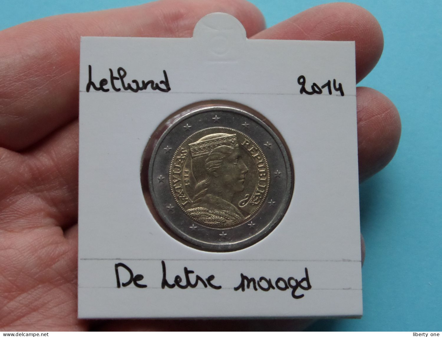 2014 - 2 Euro >> De Letse Maagd ( Zie / Voir / See > DETAIL > SCANS ) LETLAND ! - Lettonie