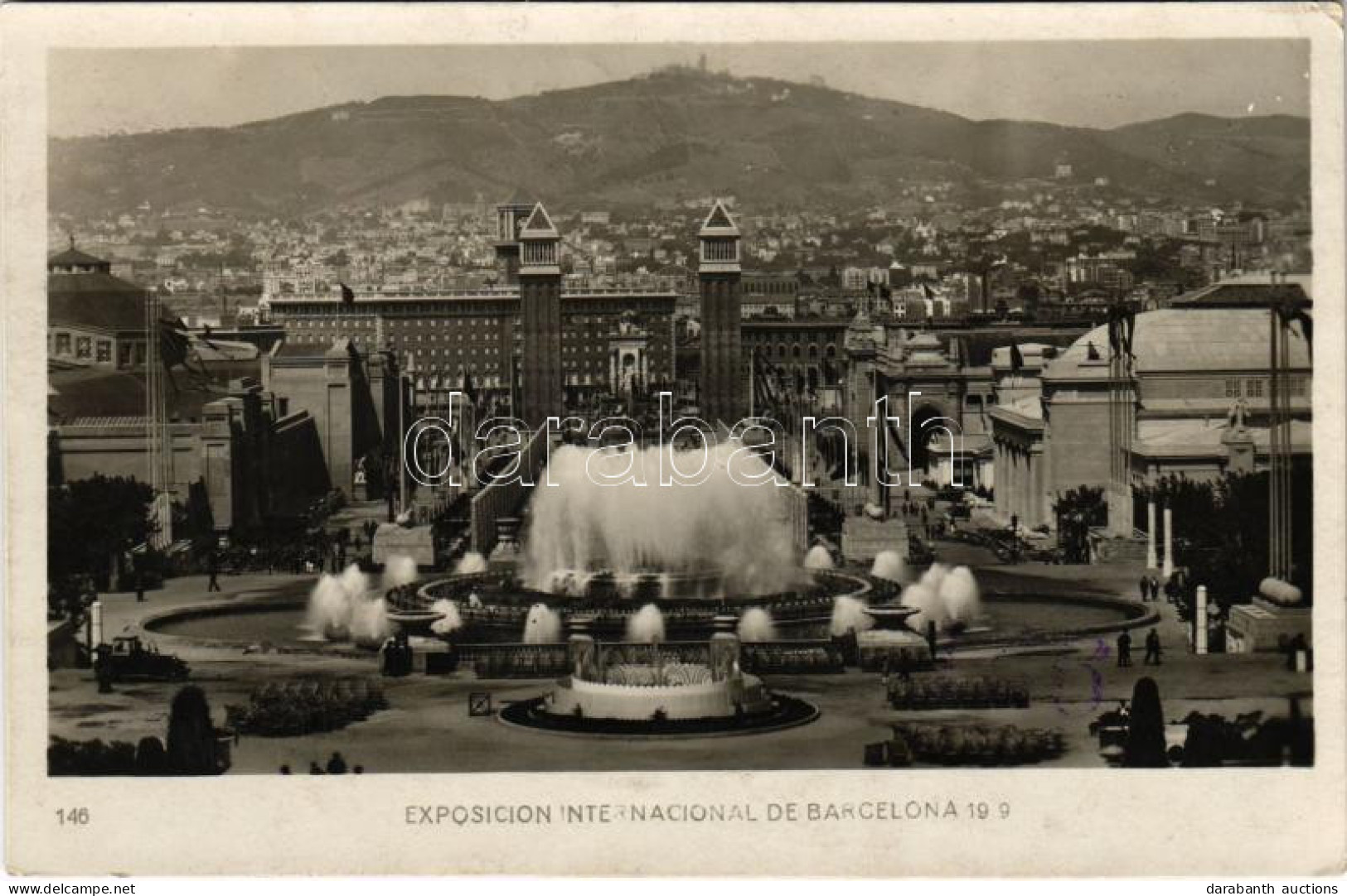 * T2/T3 1930 Barcelona, Exposicion Internacional De 1929 (EK) - Unclassified