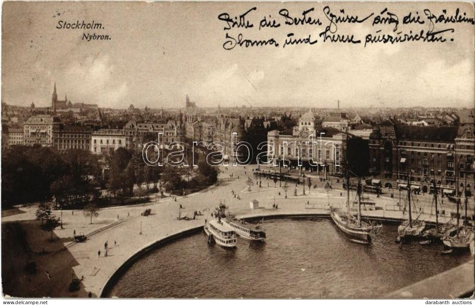 * T2 Stockholm, Nybron / General View, Bridge, Ships - Ohne Zuordnung