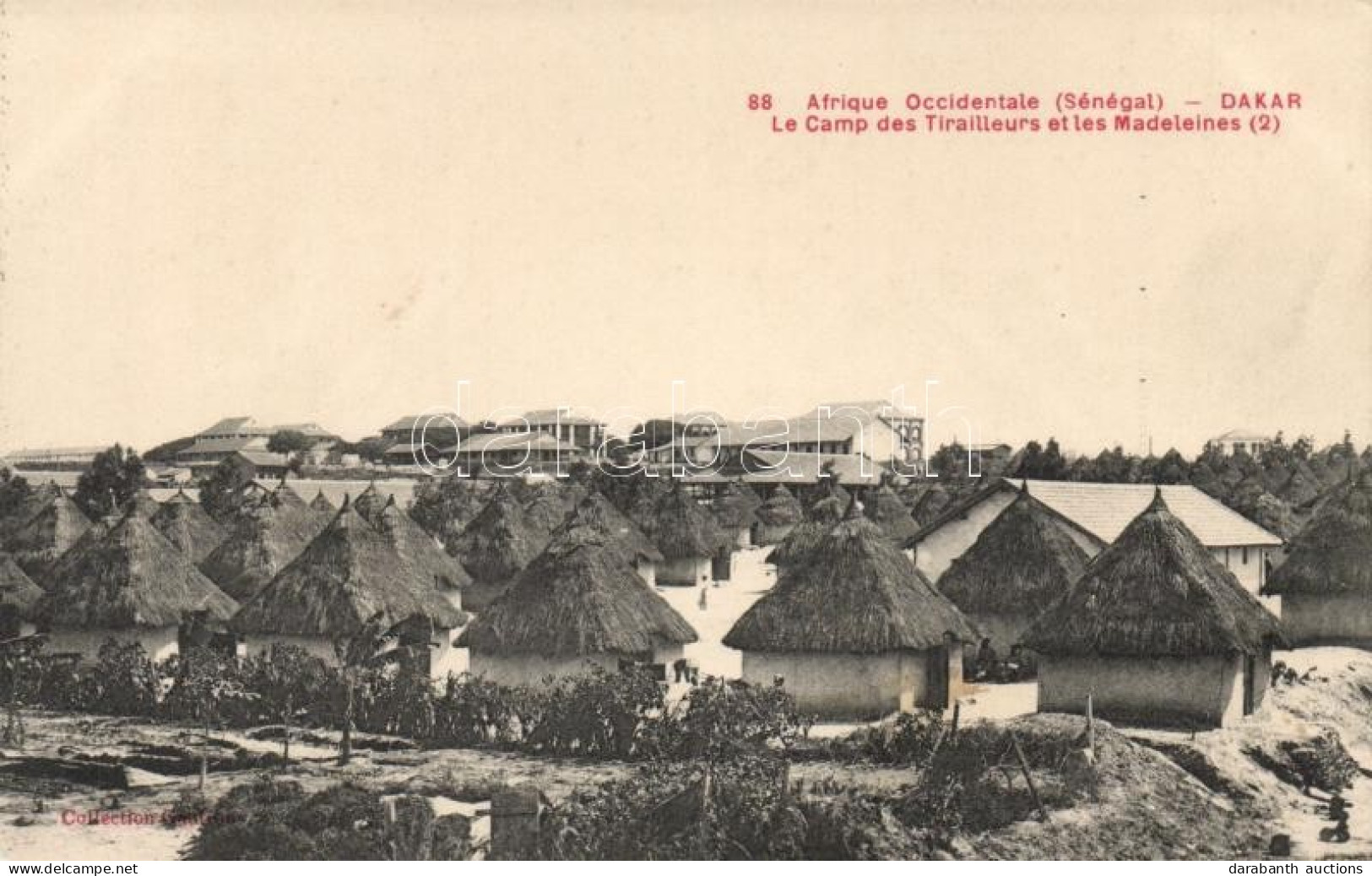 ** T2 Dakar, Iles De La Madeleine, Le Camp Des Tirailleurs / Military Camp - Ohne Zuordnung