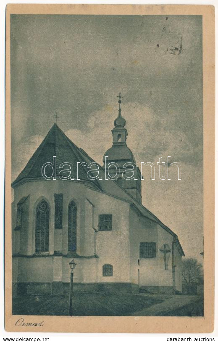 T2/T3 1921 Ormoz, Church (fa) - Non Classificati