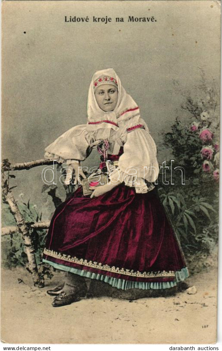 T2/T3 1907 Lidová Kroje Na Morave / Morva Népviselet / Moravian Folklore (EK) - Non Classés