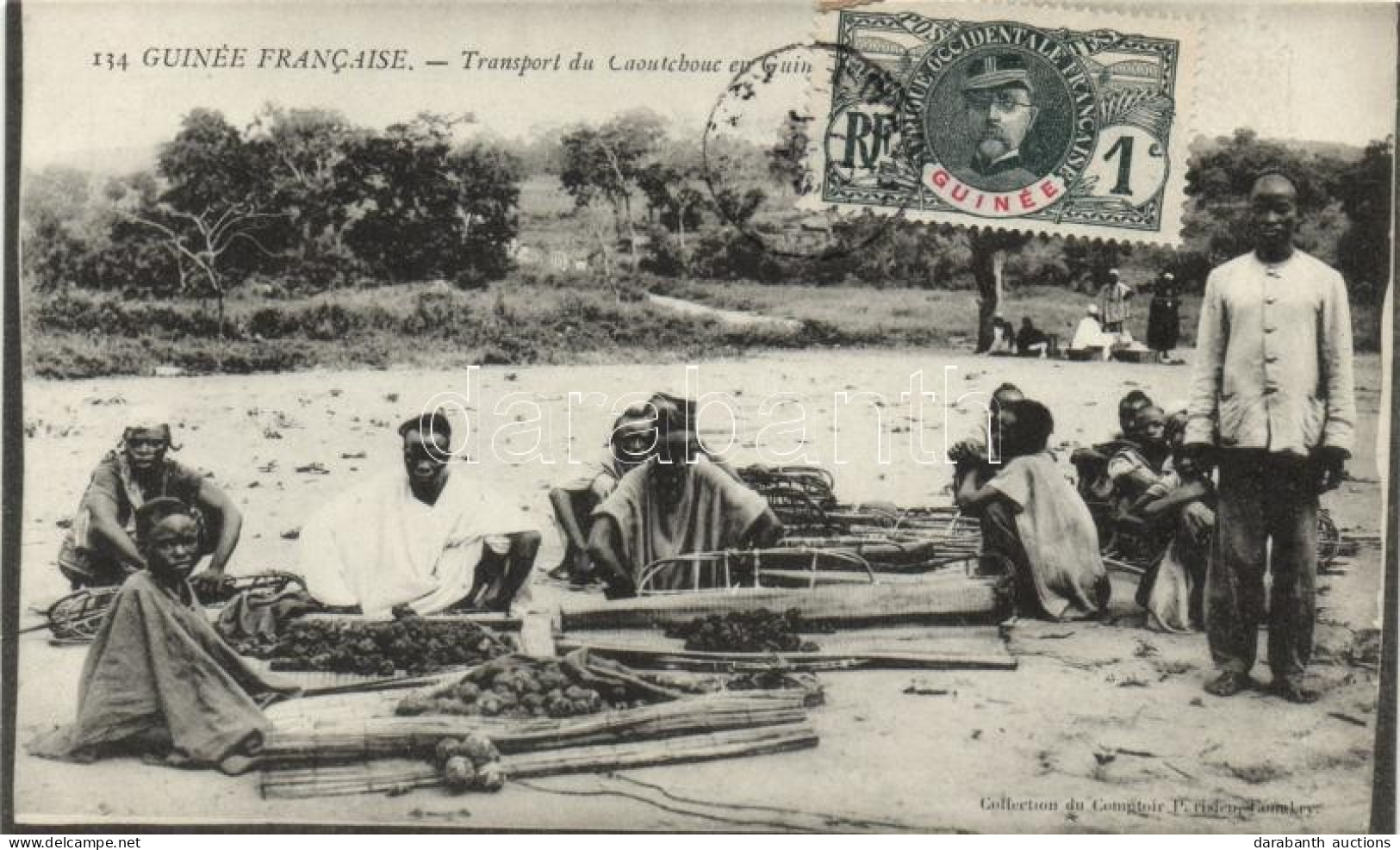 * T2 Transport Du Caoutchouc / Rubber Transporting, Guinean Folklore - Ohne Zuordnung